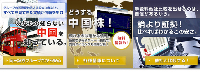 あなたの知らない中国を知っている。 どうする中国株！ 論より証拠！比べればわかるこの安さ。