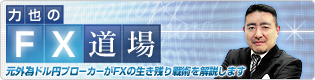 力也のFX道場　元外為ドル円ブローカーがFXの生き残り戦術を解説します