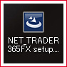 「NET_TRADER 365FX setup（exe）」アイコン