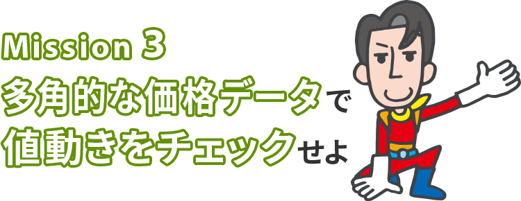 Mission 3 多角的な価格データで値動きをチェックせよ