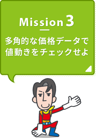 Mission3 多角的な価格データで値動きをチェックせよ