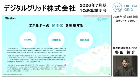 デジタルグリッド株式会社（350A）