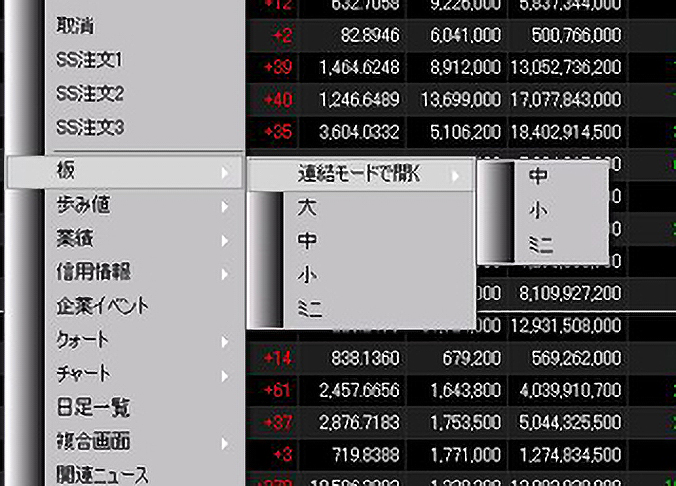 さらに便利な株価ボードの使い方