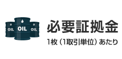 必要証拠金1枚（1取引単位）あたり