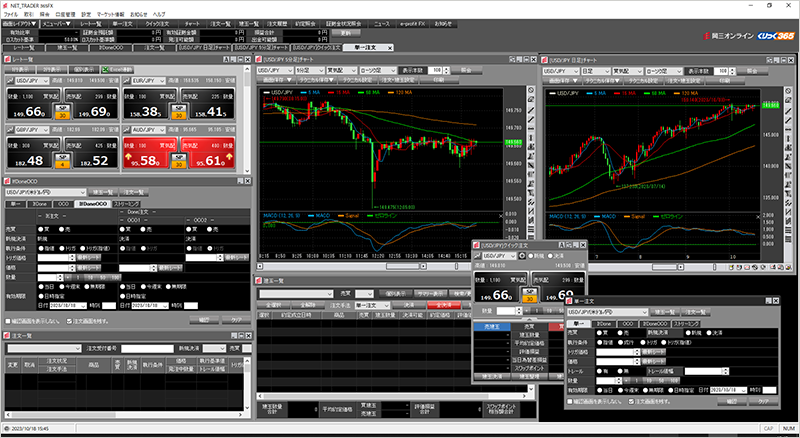 リッチクライアント版 ネットトレーダー365FX